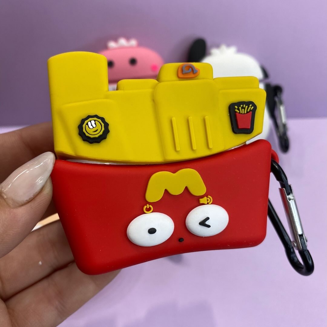 محافظ سیلیکون عروسکی سیب زمینی ایرپاد پرو۲ airpods pro2