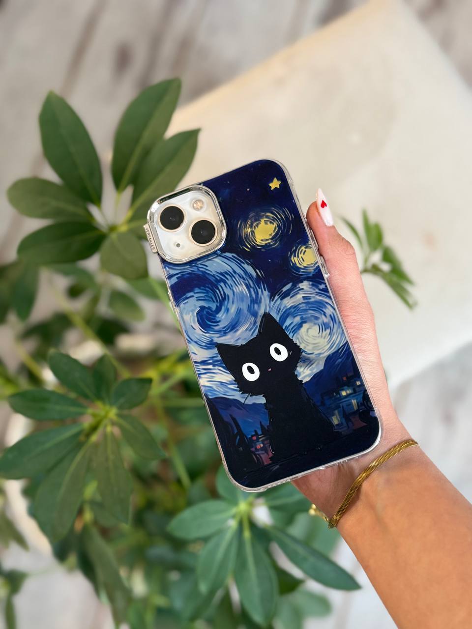 کاور فانتزی waveطرح فانتزی گربه و شب