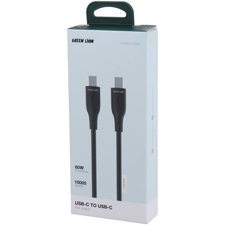 کابل USB-C به USB-C گرین لاین 1m PVC